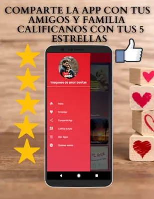 Imágenes de Amor Bonitas android App screenshot 1